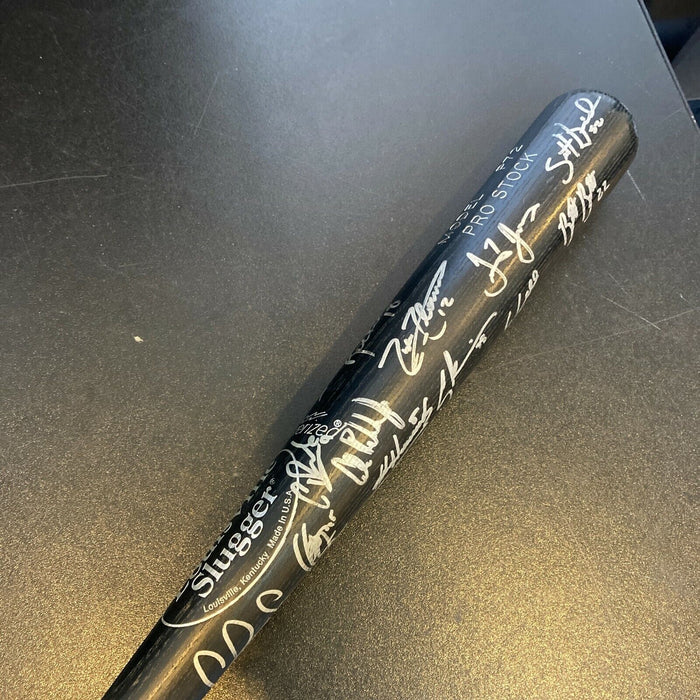 2009 Myrtle Beach Pelicans Braves Team Signed Bat Jason Heyward & Craig Kimbrel