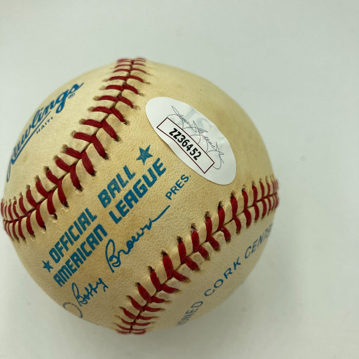 Joe Dimaggio "Joseph Paul" Signed Official American League Baseball JSA COA