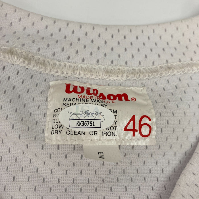 Dick Richie Allen Signed Game Used 1970's White Sox Batting Practice Jersey JSA