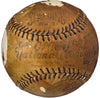 Christy Mathewson & Grover Cleveland Alexander Signed NL Baseball PSA DNA & JSA