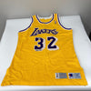 Magic Johnson Signed 1992-93 Los Angeles Lakers Pro Cut Jersey JSA COA & UDA