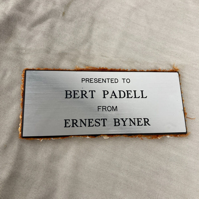 Earnest Byner Signed 1984 Cleveland Browns Game Issued Sand-Knit Jersey JSA COA