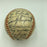 1951 Chicago White Sox Team Signed Autographed Baseball With Nellie Fox