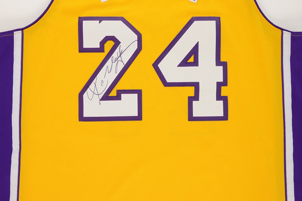 Kobe Bryant Signed Los Angeles Lakers Adidas #24 Authentic Jersey JSA COA