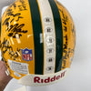 1966 Green Bay Packers Super Bowl 1 Champs Team Signed Authentic Helmet JSA COA