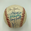 Beautiful 1975 All Star Game Team Signed Baseball Thurman Munson JSA COA