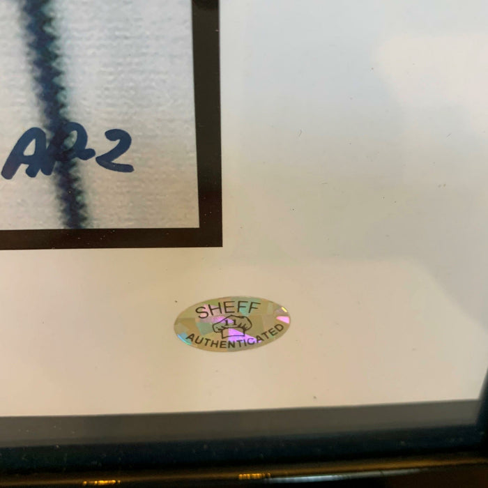 Mariano Rivera Yogi Berra Whitey Ford Yankees Legends Signed 16x20 Photo Steiner