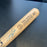 Terry Steinbach Signed 1989 World Series Oakland A's Baseball Bat JSA COA