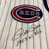 Pete Rose 1963 NL ROY Signed Mitchell & Ness Cincinnati Reds Jersey JSA COA