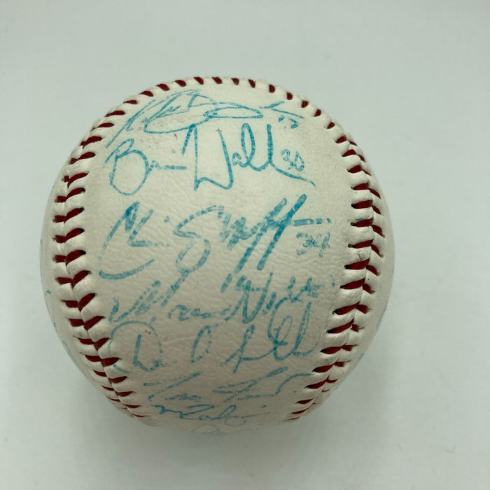 Jim Morris 1999 University of Miami Team Signed National Champions Baseball