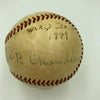 1949 World Series Signed Game Used Baseball Yankees VS. Dodgers MEARS COA