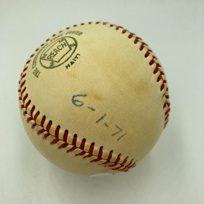 Joe Bellino Signed 1950's American League Cronin Baseball Heisman Trophy JSA