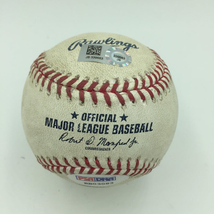 Corey Seager Full Name Signed Game Used Major League Baseball PSA DNA COA