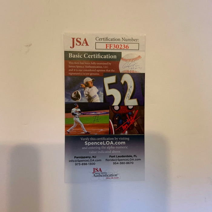 Mike Schmidt & Ralph Kiner Signed Heavily Inscribed Full Size Base With JSA COA