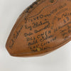 1934 New York Giants NFL Champs Team Signed Football PSA DNA COA