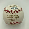 Bobby Jenks Signed 2005 World Series Baseball Steiner Hologram