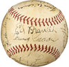Honus Wagner Arky Vaughan Paul Waner Pie Traynor Signed Baseball PSA DNA & BAS