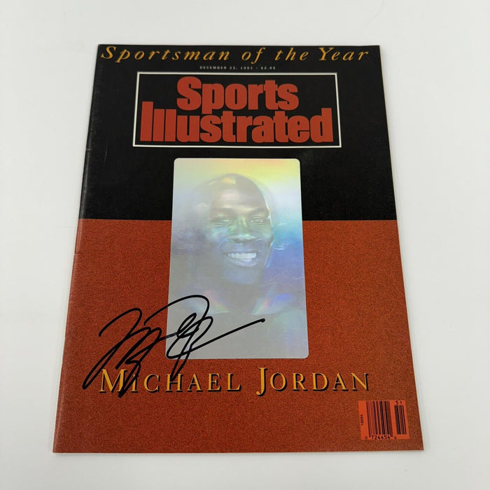 Michael Jordan Signed 1991 Sports Illustrated Magazine JSA COA