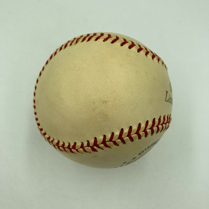 Beautiful Hilton Smith Single Signed Baseball With PSA DNA COA Negro League HOF