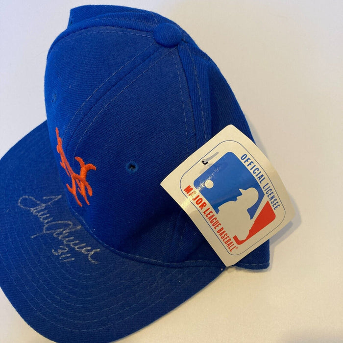 Tom Seaver 311 Wins Signed New York Mets Game Model Hat PSA DNA COA