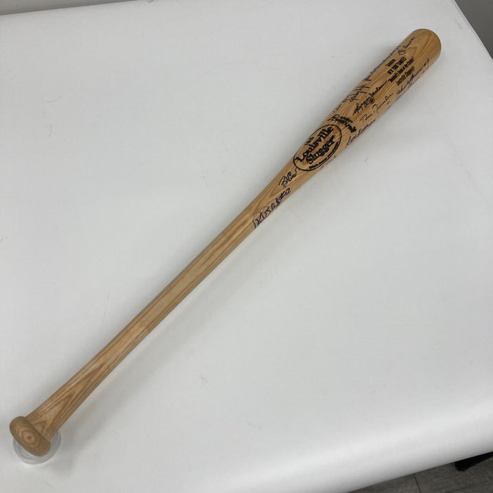 New York Yankees Legends Team Of The Century Multi Signed Baseball Bat JSA COA