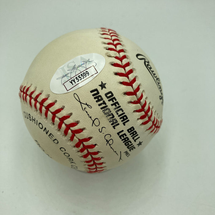 Senator Ted Kennedy Single Signed Baseball Brother Of JFK John F Kennedy JSA COA