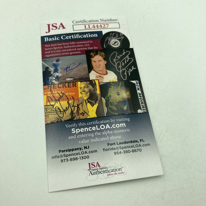 Rare Roger Ebert Film Critic Signed Autographed Baseball With JSA COA