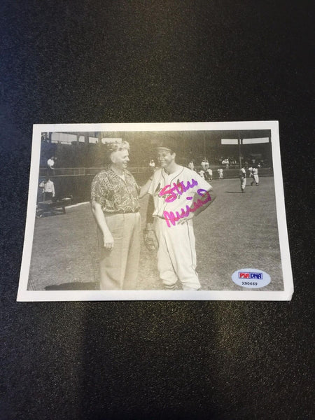 1950's Stan Musial Signed Autographed Original Photo From Musial Estate PSA DNA