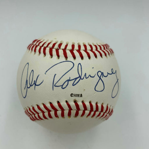 Beautiful Alex Rodriguez Pre Rookie 1994 Signed Minor League Baseball JSA COA