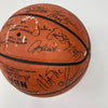 Michael Jordan Wilt Chamberlain Hall Of Fame Multi Signed Basketball Beckett COA