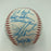 Vintage 1986 New York Mets World Series Champs Team Signed Baseball JSA COA