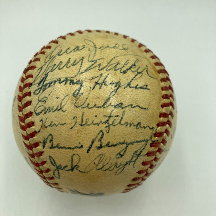 1947 Philadelphia Phillies Team Signed Official National League Baseball PSA DNA