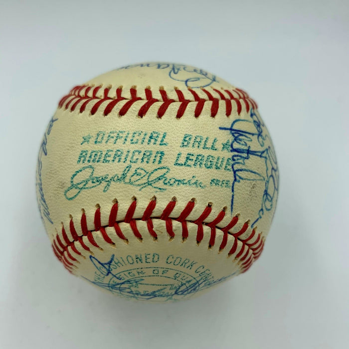 Beautiful 1968 Chicago White Sox Team Signed American League Baseball JSA COA