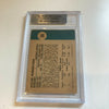 1961-62 Fleer Oscar Robertson Signed Rookie RC Card BGS Certified Auto