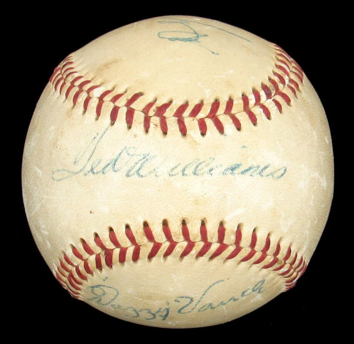 Cy Young Signed 1950's Official National League Baseball JSA COA