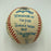 Frank Robinson Signed Heavily Inscribed Career STAT Baseball Reggie Jackson COA