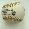 Stunning Derek Jeter Signed Official Gold Glove Baseball JSA COA Graded MINT 9