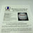 Brooks Robinson HOF Signed Cracker Jack Old Timers Game Baseball Beckett COA
