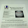Brooks Robinson HOF Signed Cracker Jack Old Timers Game Baseball Beckett COA