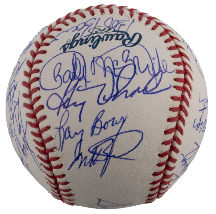1980 Philadelphia Phillies World Series Champs Team Signed Baseball With JSA COA