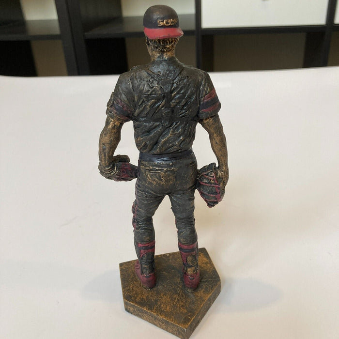 Carlton Fisk Chicago White Sox Baseball Statue Figure