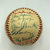 1956 All Star Game Team Signed Baseball Willie Mays Hank Aaron 30 Sigs