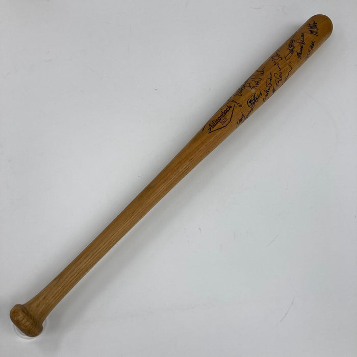 1988 Los Angeles Dodgers World Series Champs Team Signed Baseball Bat JSA COA