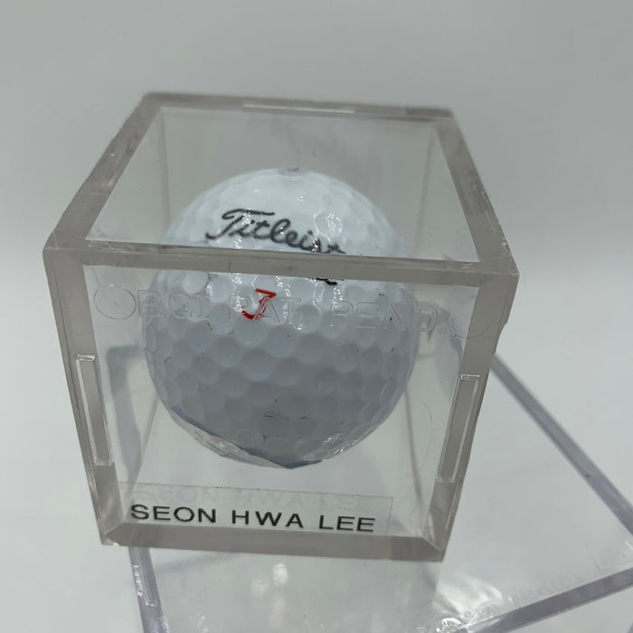 Lee Seon-hwa Signed Autographed Golf Ball PGA With JSA COA