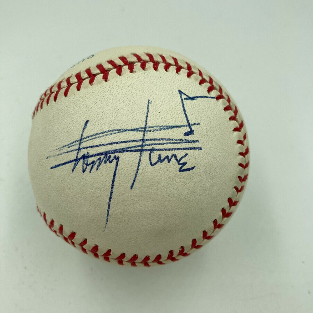 Tommy Tune Signed Autographed Baseball Movie Star JSA COA