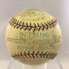 1929 Earl Averill Rookie Single Signed AL Game Used Baseball PSA/DNA LOA