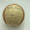 Jackie Robinson 1949 Brooklyn Dodgers NL Champs Team Signed Baseball JSA COA