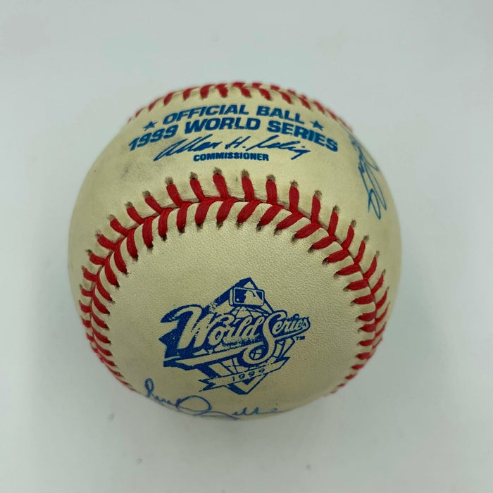 1999 Atlanta Braves NL Champs Team Signed Official World Series Baseball PSA DNA