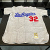 Sandy Koufax Cy Young MVP Signed Heavily Inscribed STATS Dodgers Jersey JSA COA