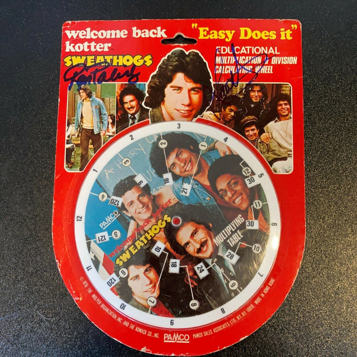 Ron Palillo Lawrence Hilton-Jacobs Signed Welcome Back Kotter Vintage Toy JSA